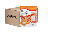 GOOD'N'FUN triple sabores tiras para perros, huesos para perros, sabor duradero para entretener y recompensar.