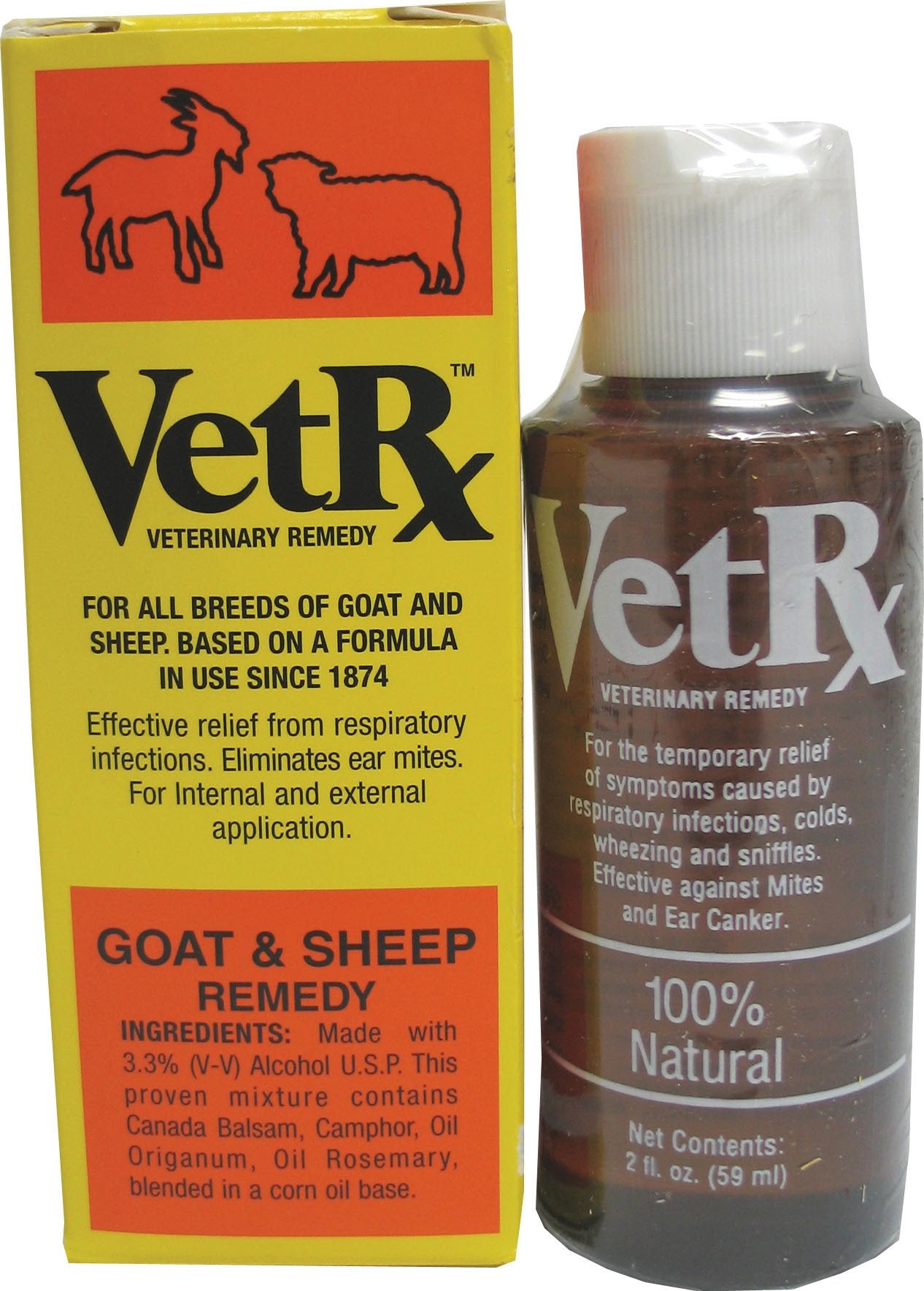 Goodwinol Vetrx remedio para cabras y ovejas, útil para el manejo diario