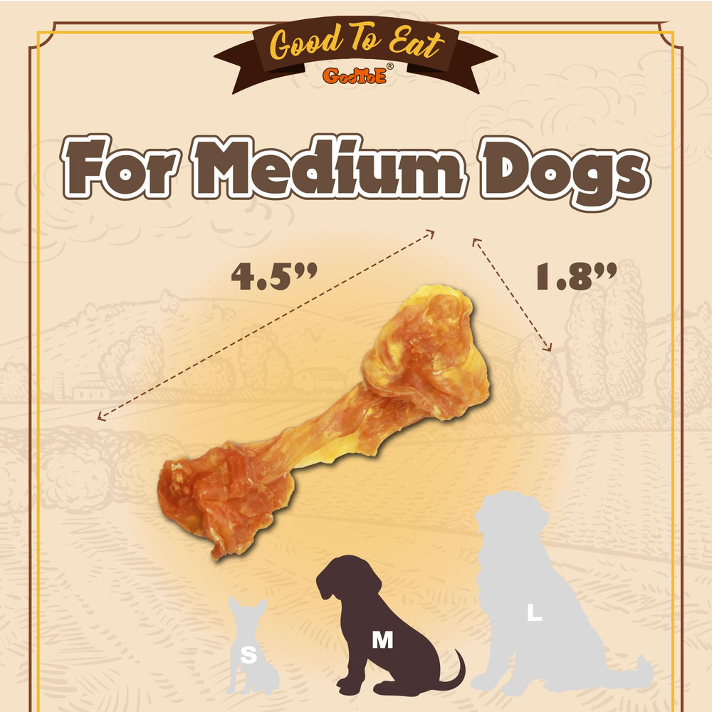 Gootoe tendones de pavo para perros: libre de granos