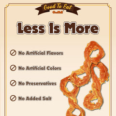Gootoe tendones de pavo sin artificios, sabor natural para perros