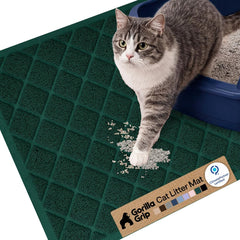 GORILLA GRIP alfombrilla para caja de arena atrapa arena y mantiene el suelo limpio