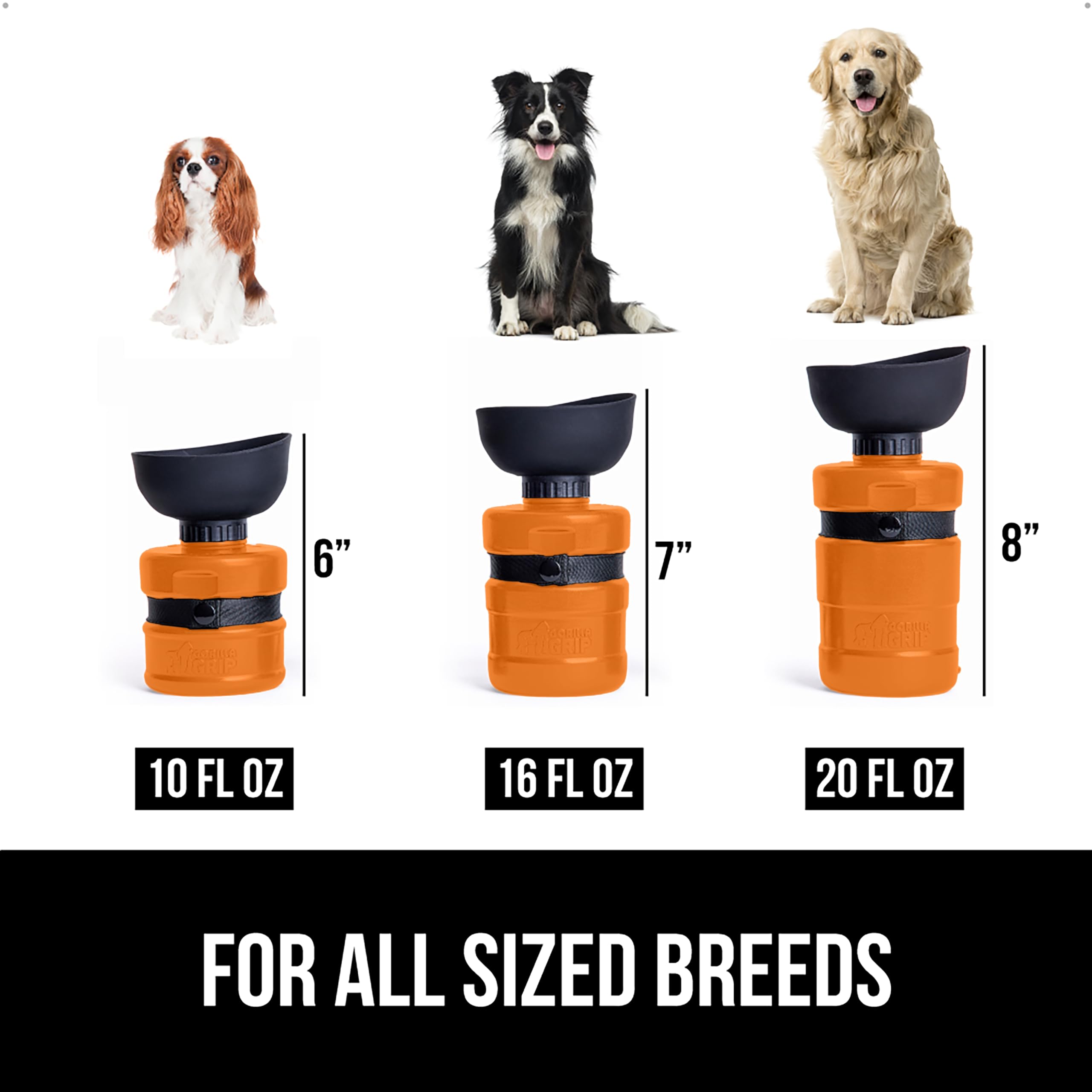 Gorilla Grip: bol extérieur pour chien lors de randonnée