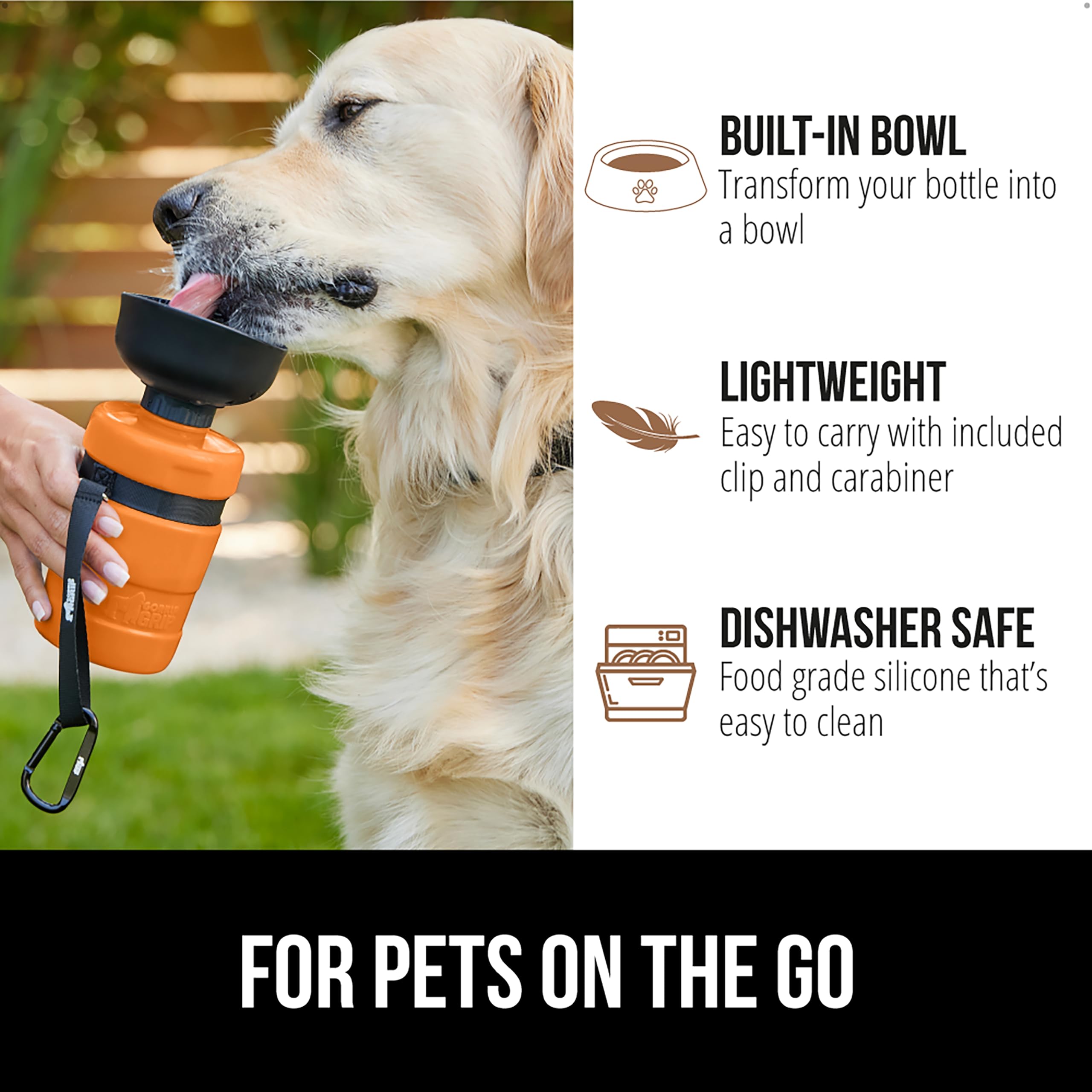 Gorilla Grip: silicone alimentaire sans BPA pour chien