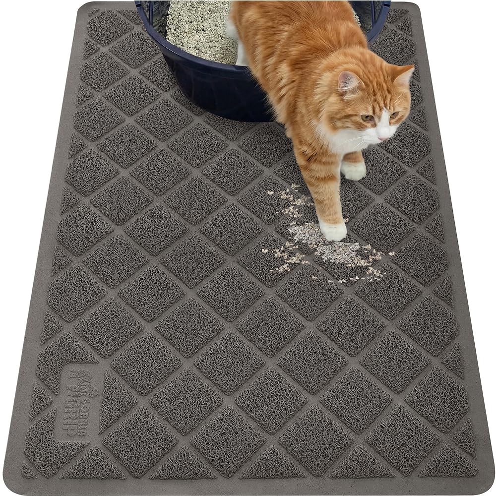 GORILLA GRIP, alfombrilla con malla gruesa que atrapa la arena