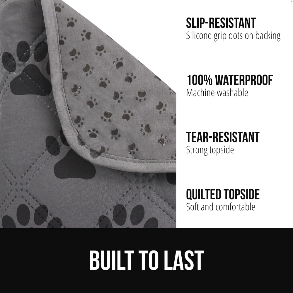 GORILLA GRIP cobertor antideslizante para cama de perro evita movimientos.