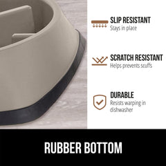 GORILLA GRIP cuenco apto para todo tipo de alimento