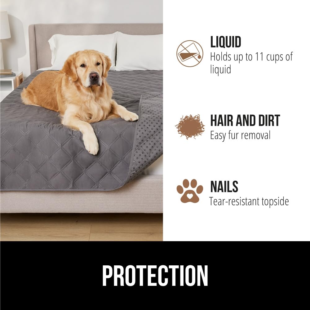 Cobertor Gorilla Grip para caravana, ideal para viajes con mascotas.
