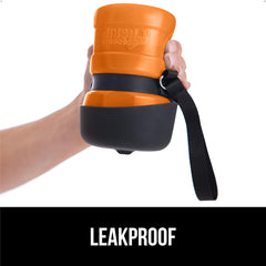 Gorilla Grip: bouteille portable avec mousqueton pour transport facile