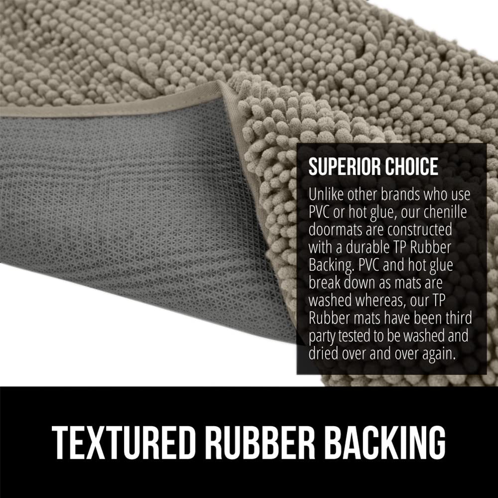 GORILLA GRIP SoakSTOPPER lavado a máquina y resistente al desvanecimiento