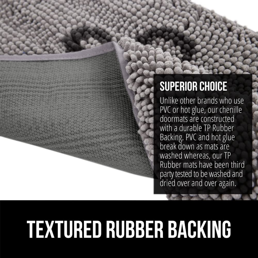 GORILLA GRIP SoakSTOPPER lavado a máquina: fácil de limpiar y mantener