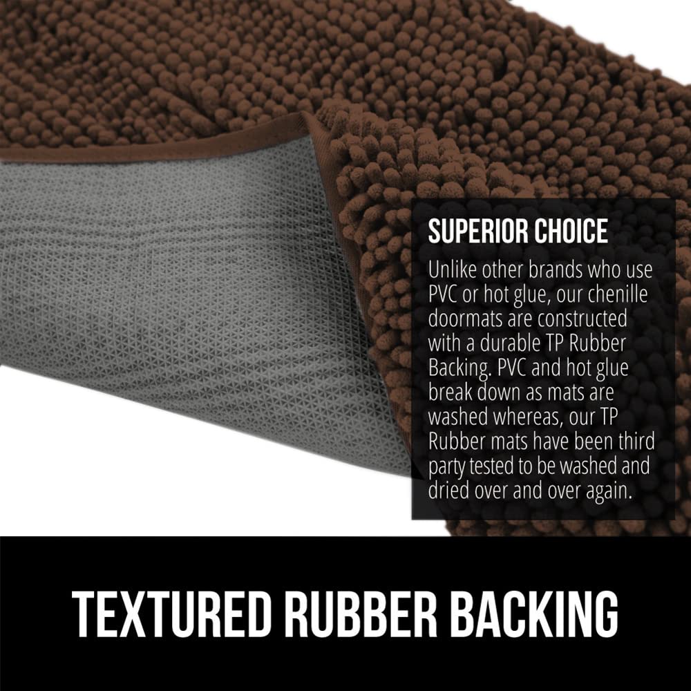 GORILLA GRIP SoakSTOPPER microfibra suave que se seca rápidamente.