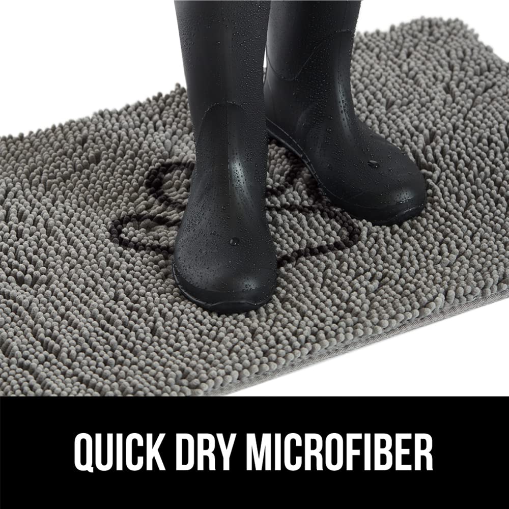 GORILLA GRIP SoakSTOPPER para perros: captura la suciedad de las patas para vestíbulo limpio