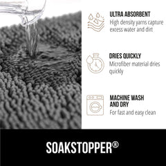 Gorilla Grip SoakSTOPPER: respaldo antideslizante de TPR para mayor seguridad diaria