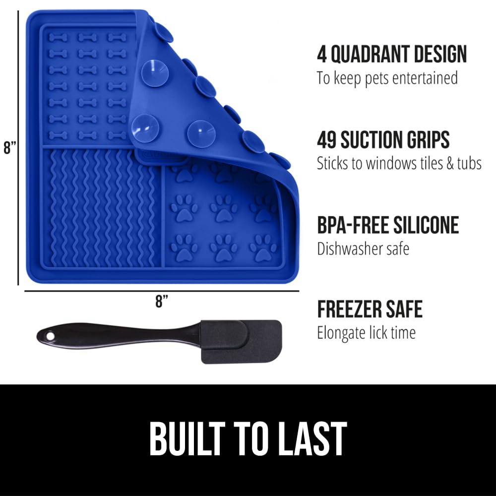GORILLA GRIP ventosas grandes aseguran sujeción estable en superficies lisas.
