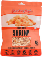 Premios de gambas de Grandma Lucy's en bolsa, recompensa sabrosa para perros y gatos
