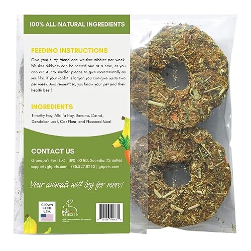Whisker Nibblers platano-petalos-rosa merienda que aporta variedad y sabor