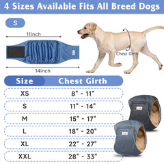 Grecle banda absorbente para perro macho, absorción rápida para momentos de entrenamiento.