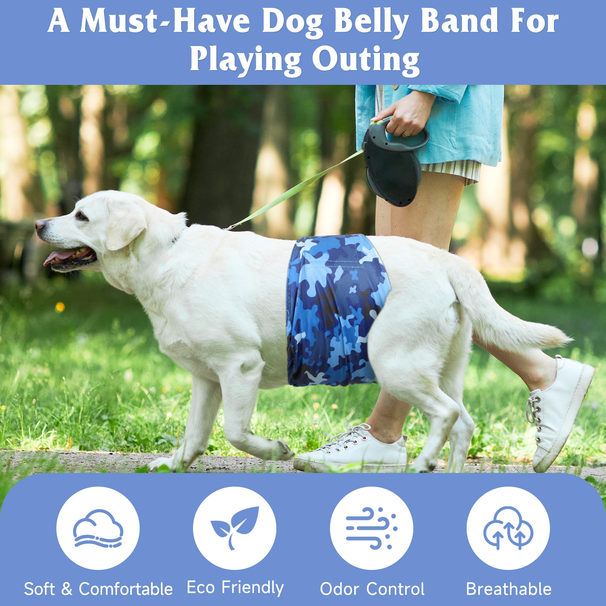 Grecle diseño camuflaje para perros con estilo discreto.