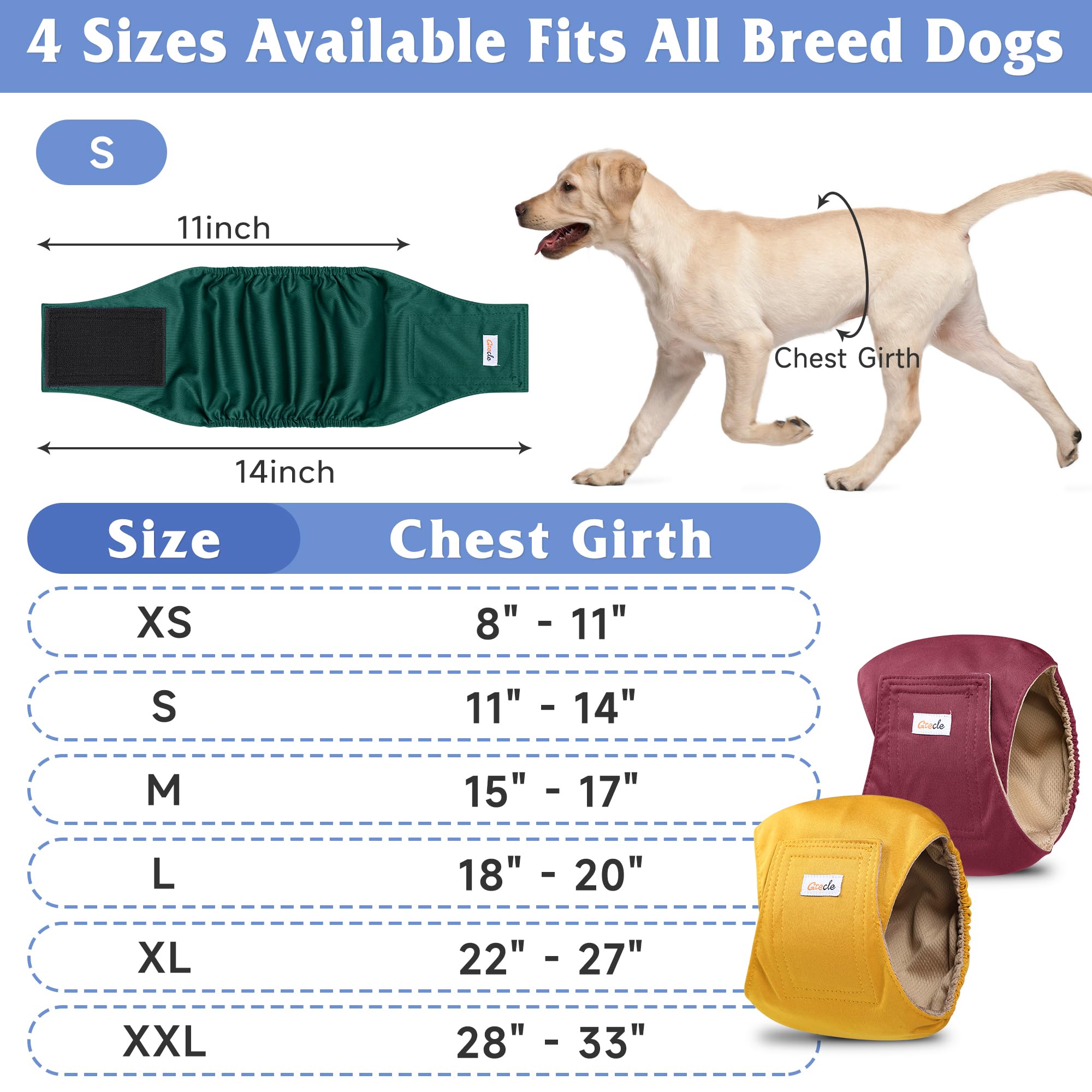 Grecle pañales para perros: absorcion rapida para mantener el hogar limpio.
