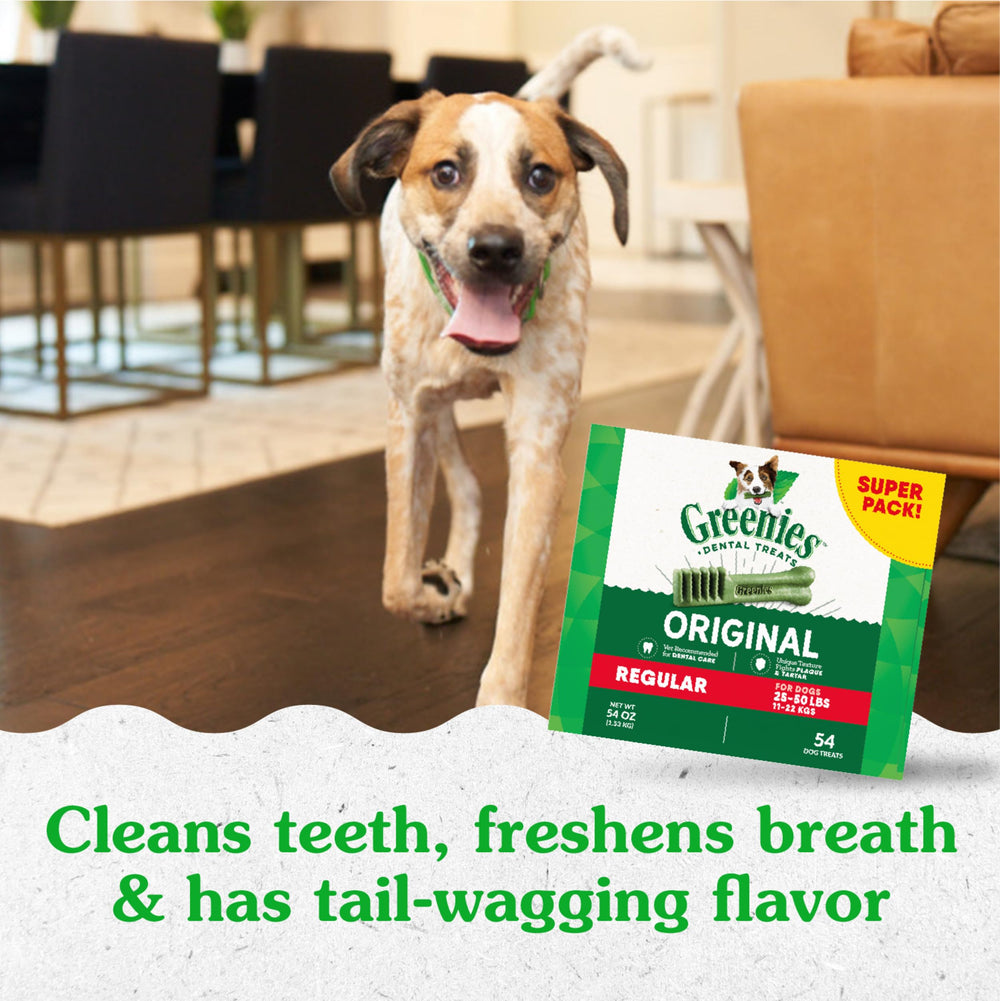 Greenies para perros: aliento más agradable tras cada comida.