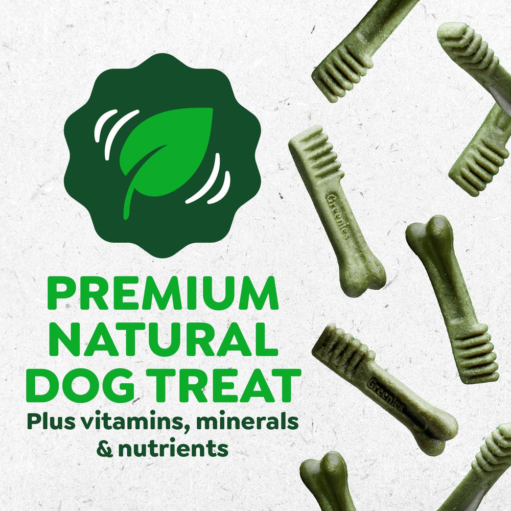Greenies DHA para desarrollo cognitivo durante la etapa temprana del cachorro.