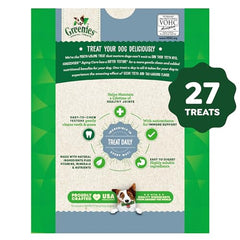 Greenies Aging Care, aliento fresco, masticables para limpieza dental diaria.