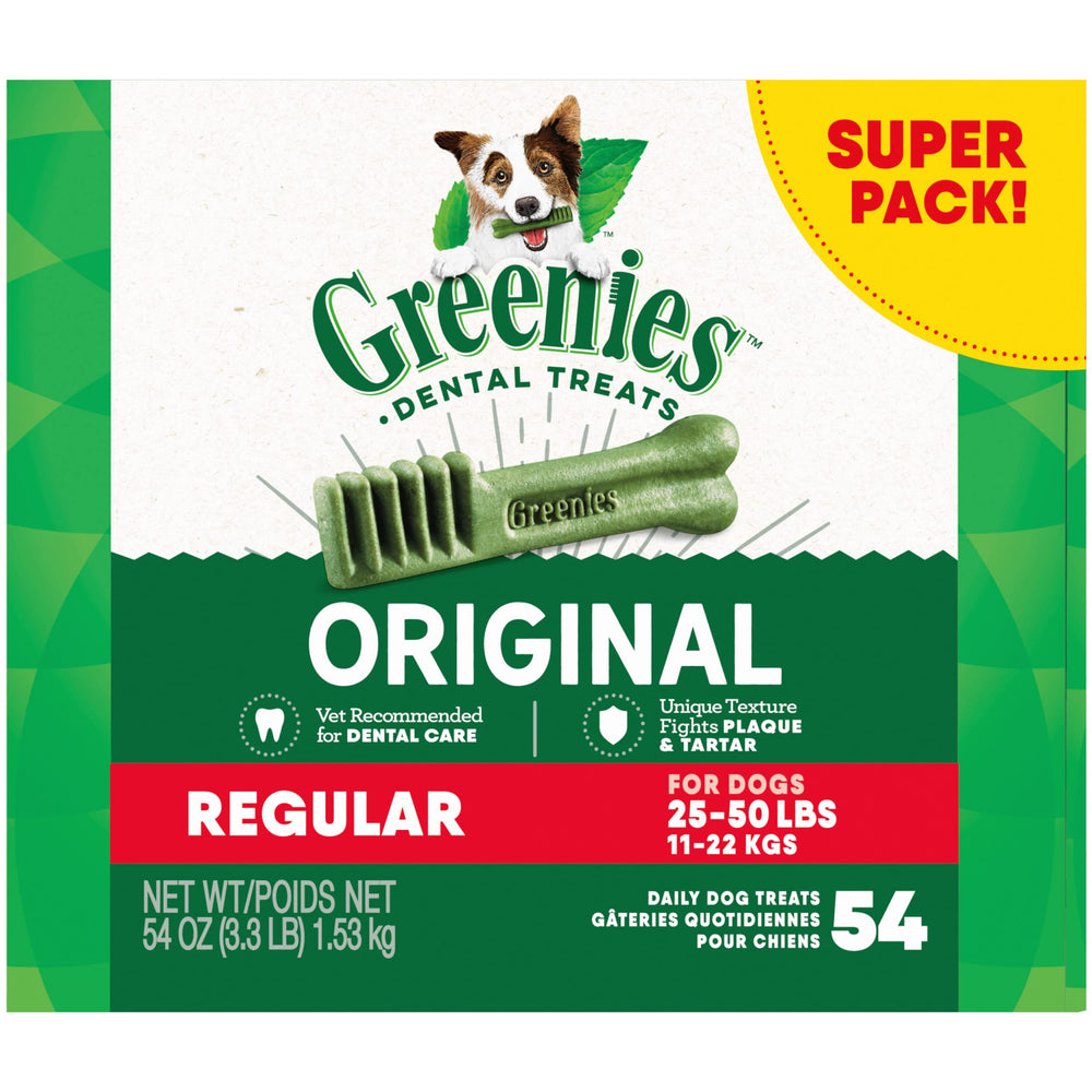 Greenies originales para perros: aliento más fresco.