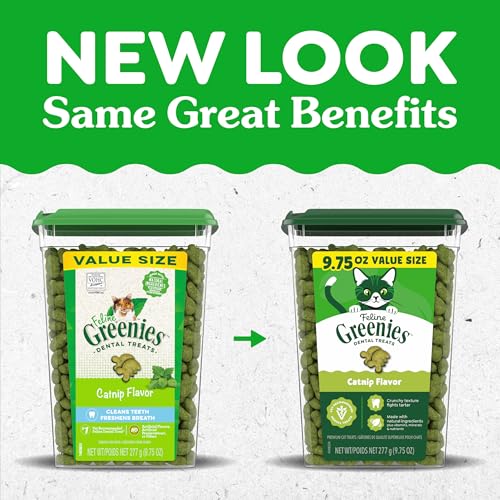 Greenies textura crujiente dental para limpieza suave