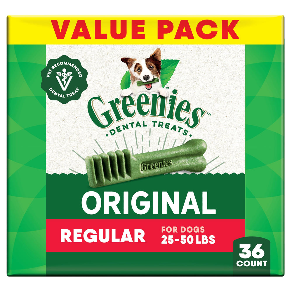 Greenies hueso dental para perros, sabor original, ayuda a limpieza bucal diaria