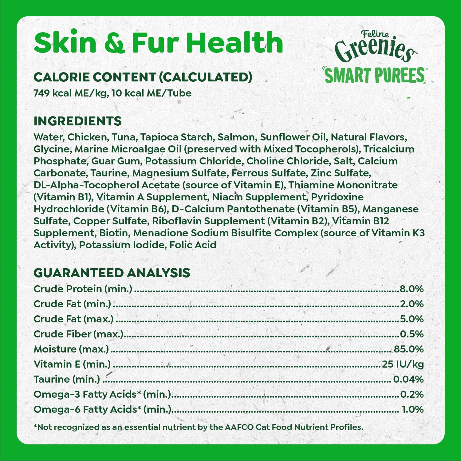 Greenies moisture-rich treats support daily hydration during snacking.