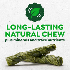 Greenies Occupy Twists: giros para perros grandes sin rellenos artificiales y sabores naturales