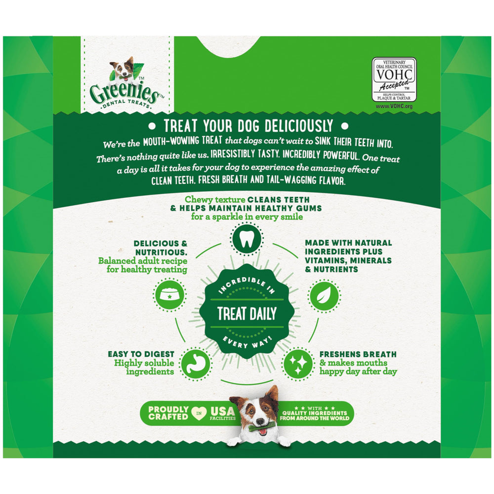 Greenies Teenie, diseño suave para higiene bucal diaria