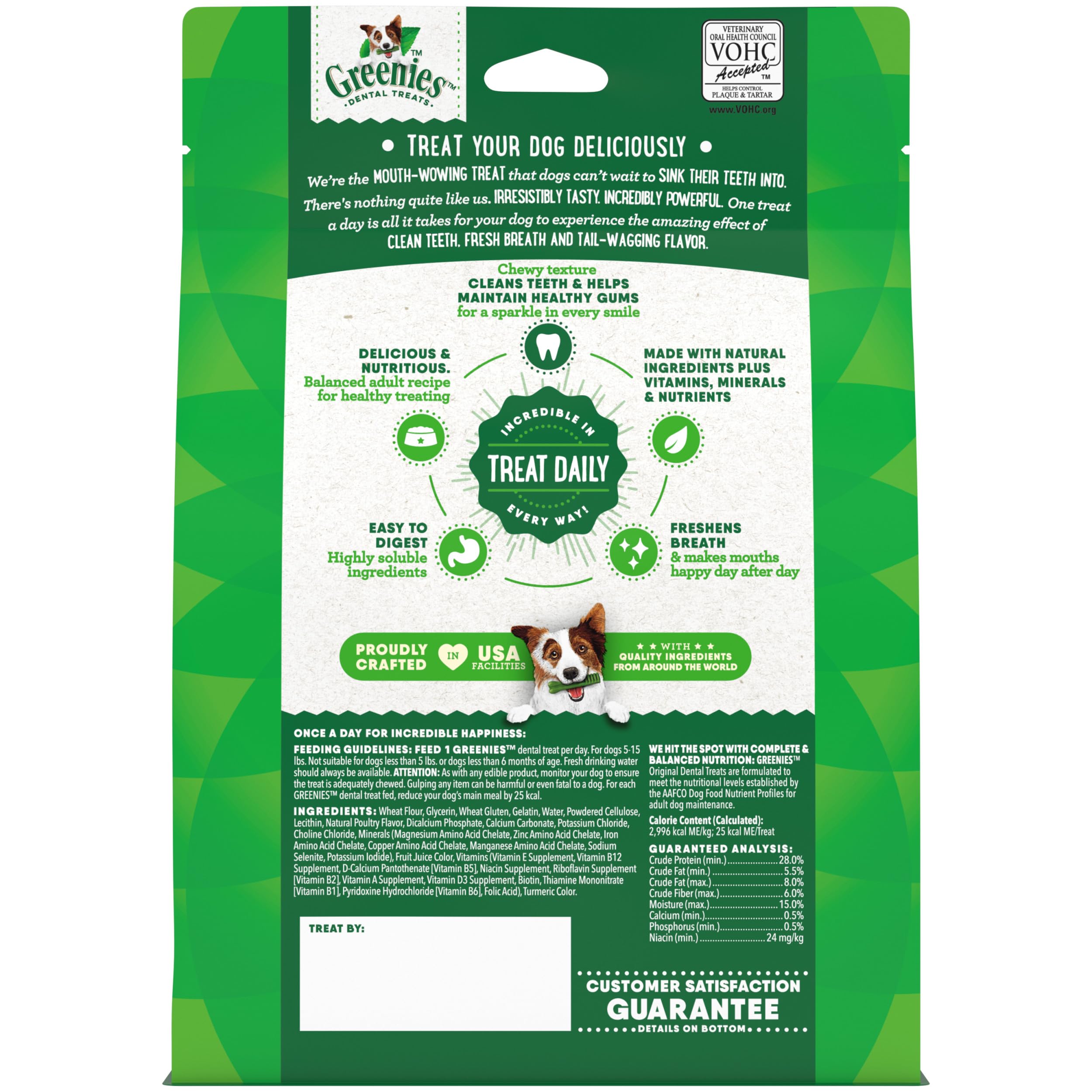 Apto para perros de 5 a 15 lb, masticable y fácil de digerir.