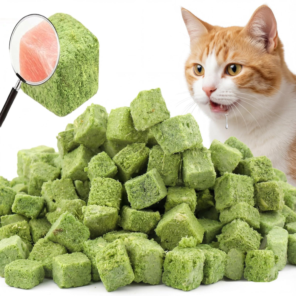 GREMBEB palito de hierba para gatos, masticable y ideal para premiar durante el juego