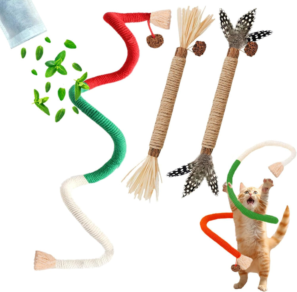 GREMBEB juguete catnip para gatos: estimula juego y exploración.