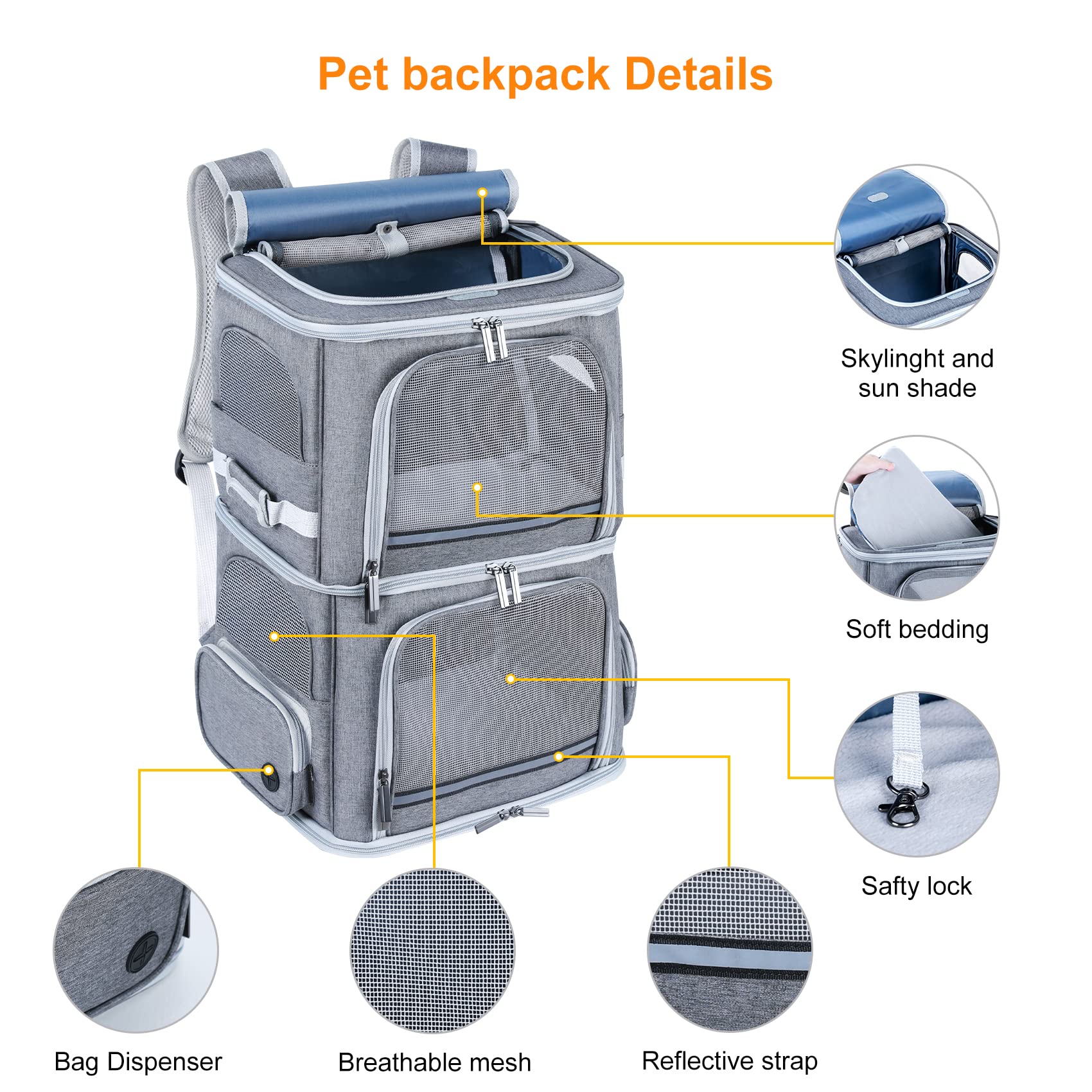 Groxkox correas reflectantes, seguridad en paseos vespertinos.