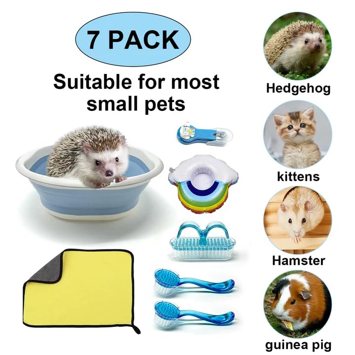 Gucvdnple set cuidado baño para animales pequeños, práctico y completo.