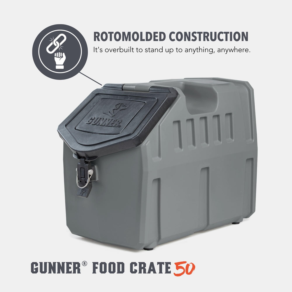 GUNNER Cierre hermético IP66 protege el alimento de polvo y agua.