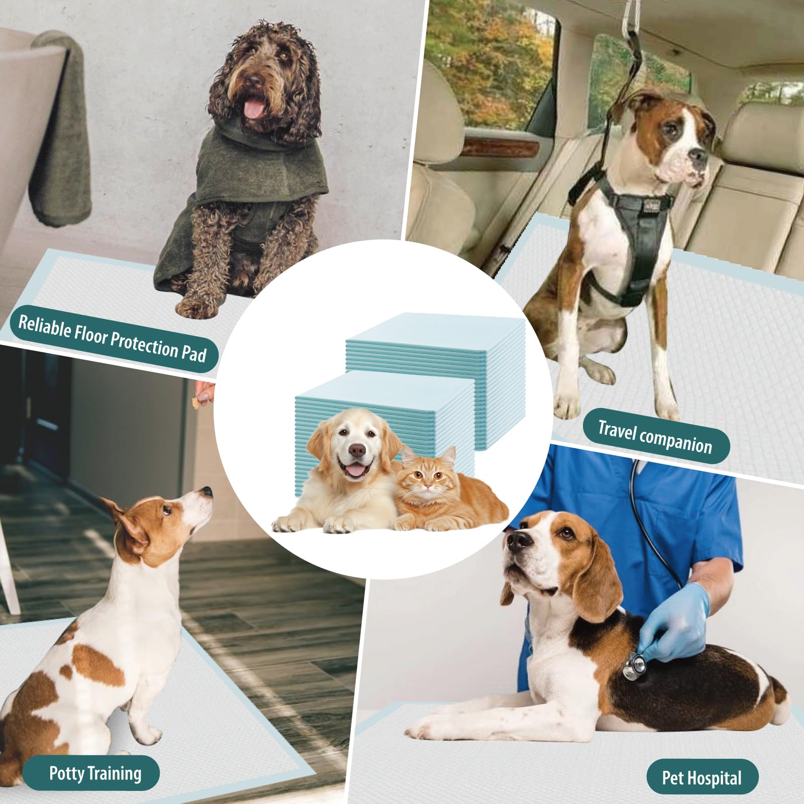 GWT Almohadillas para Cachorros para todo tipo de mascotas, prácticas.