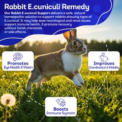 HealthyAnimals4Ever HA4E envase cómodo para uso diario en la rutina del conejo