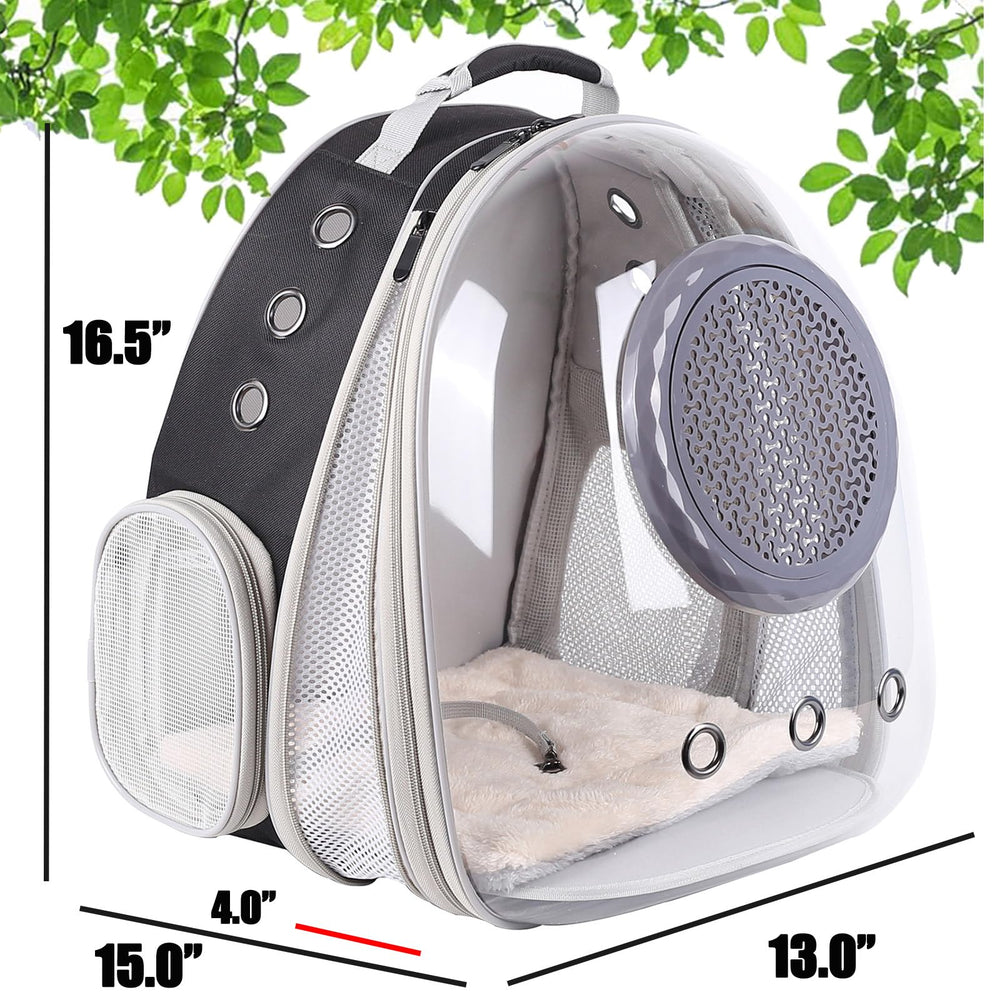 Halinfer Domo hemisférico para ventilación y libertad de mirada de tu mascota.