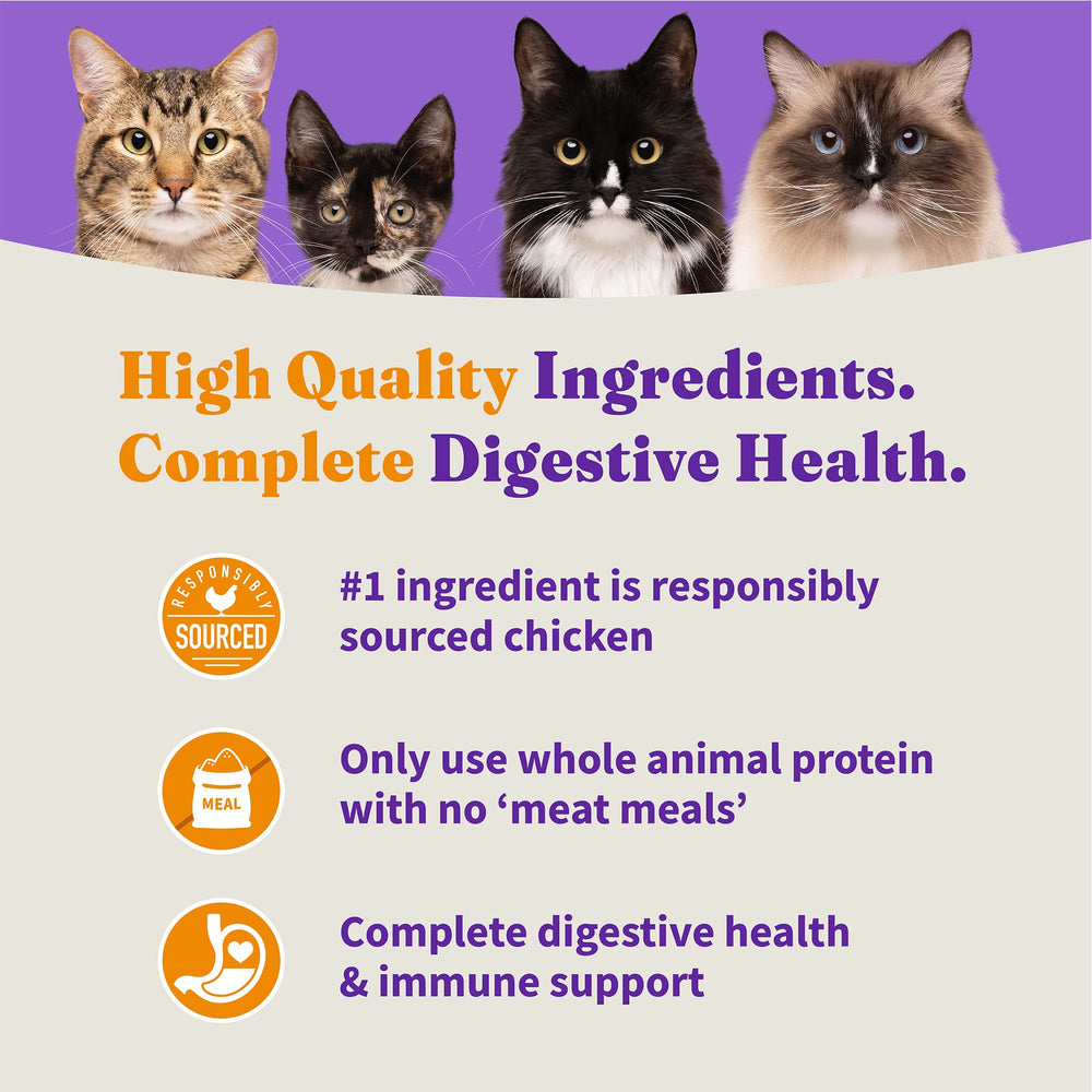 Halo Holistic omega para piel y pelaje saludables de gatos.