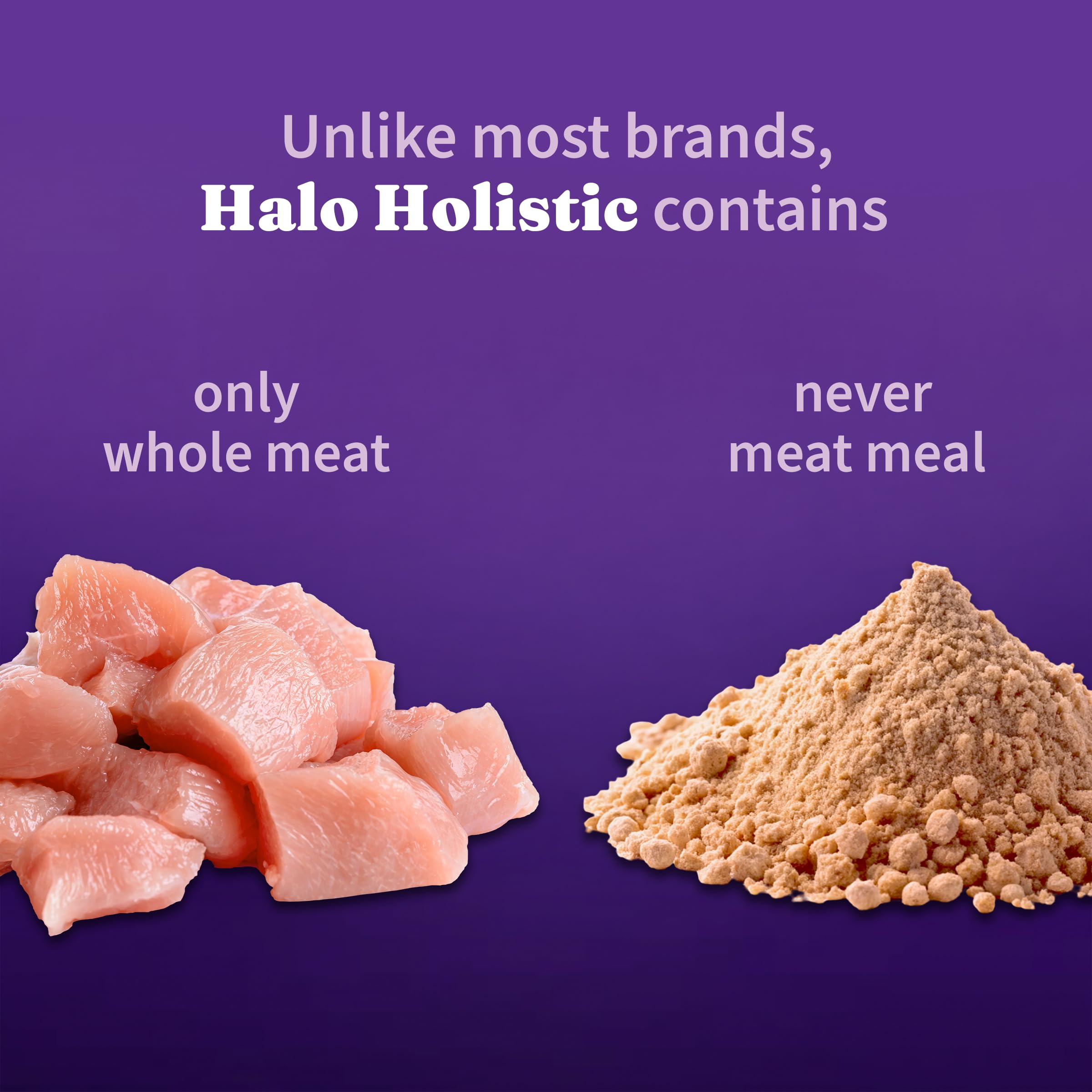 Halo Holistic prebióticos, probióticos y postbióticos para digestión.