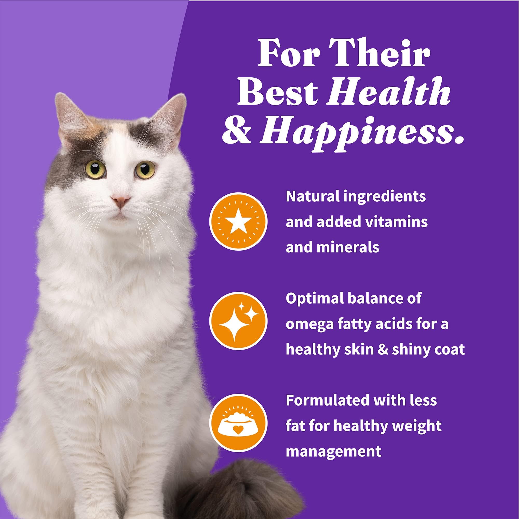 Halo Holistic bienestar general para gatos, balance de nutrientes para hábitos diarios.