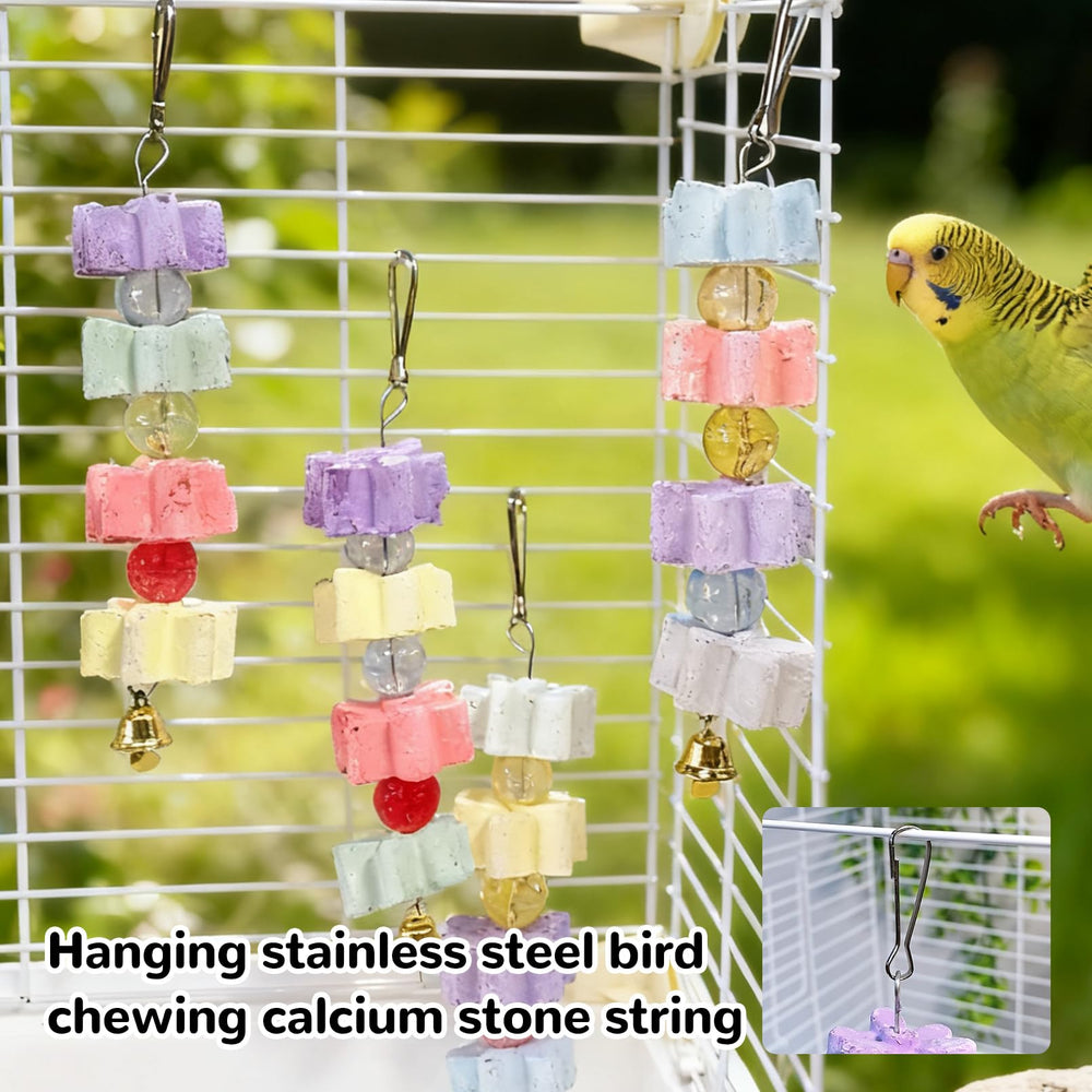 Juguete multifuncional Hamiledyi para aves y roedores.