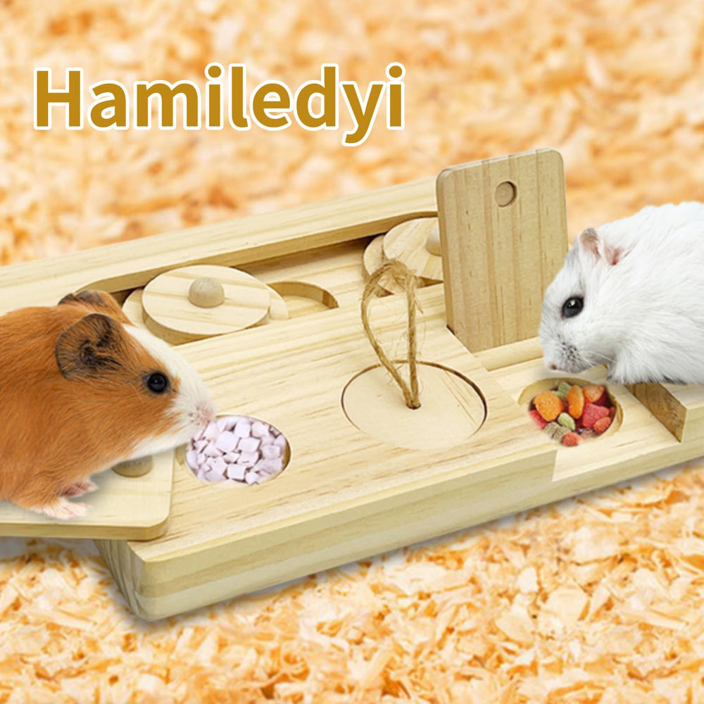 Hamiledyi Juguete para roedores pequeños fomenta juego diario.
