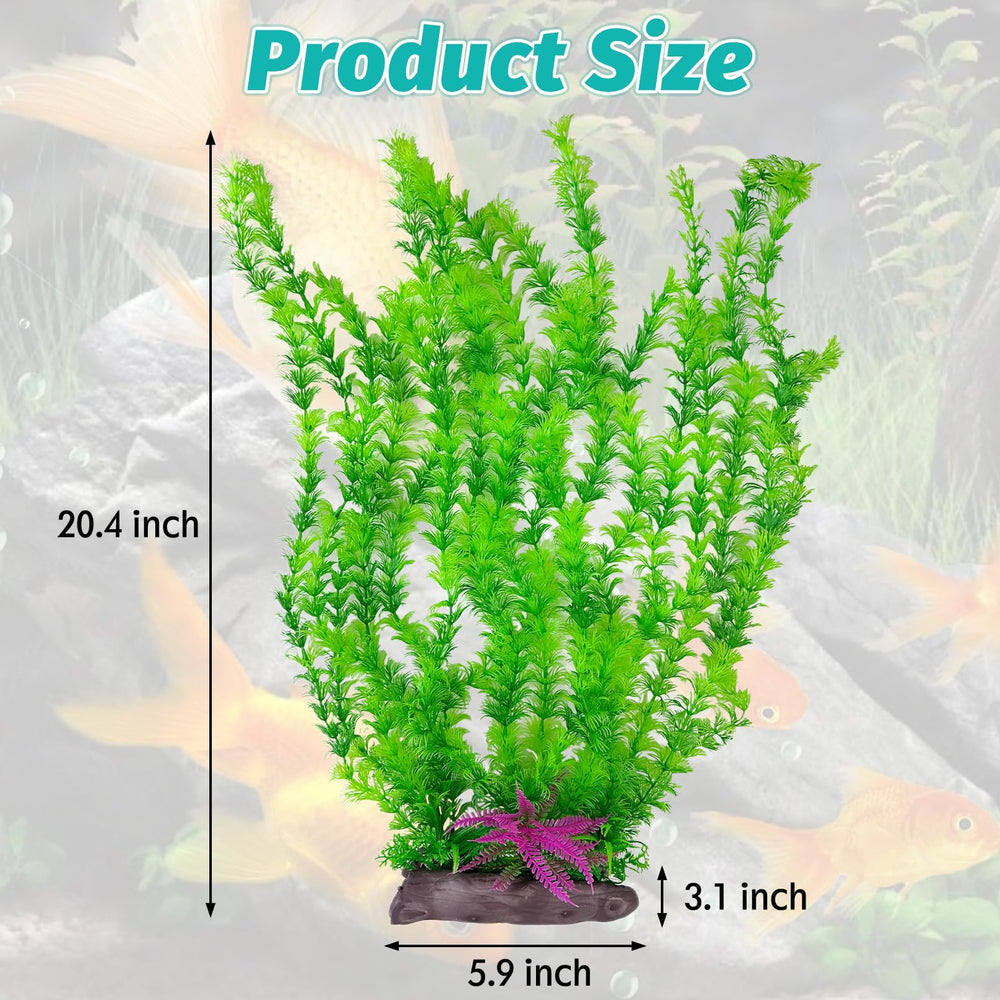 Base cerámica de Hamiledyi para planta de acuario, peso estable ante corrientes