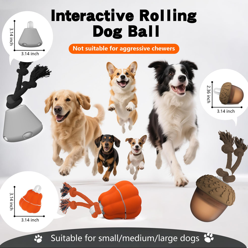 Hanarook Pelota Interactiva funciona en interiores y exteriores para perros