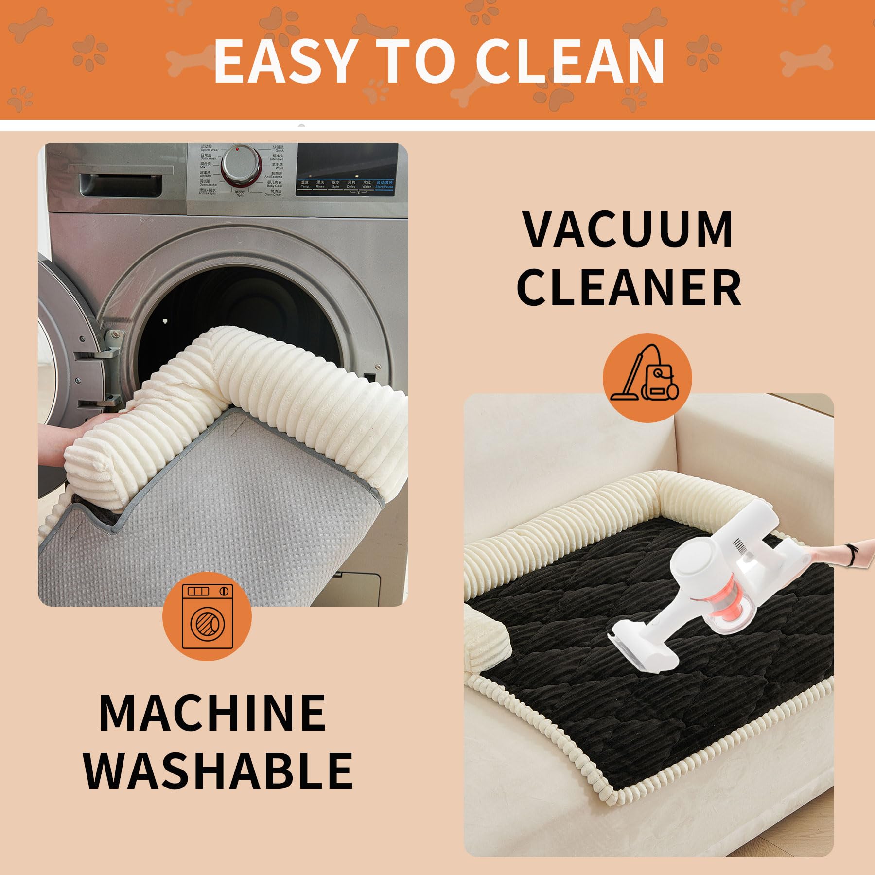 HAOMAIJIA cama-perro-dimensiones-xl, ajuste seguro para perros grandes