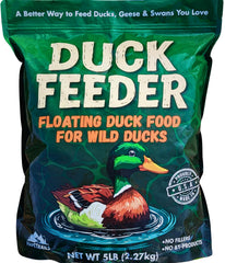 Hapetrails comedero flotante para patos, mantiene el alimento en la superficie para alimentación natural.